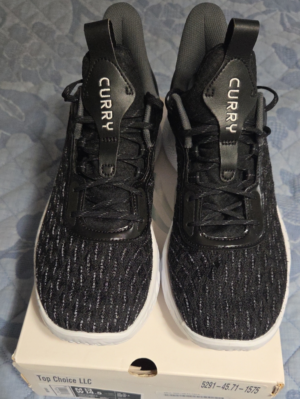 Under Armour Curry Men's Black Athletic Shoes
